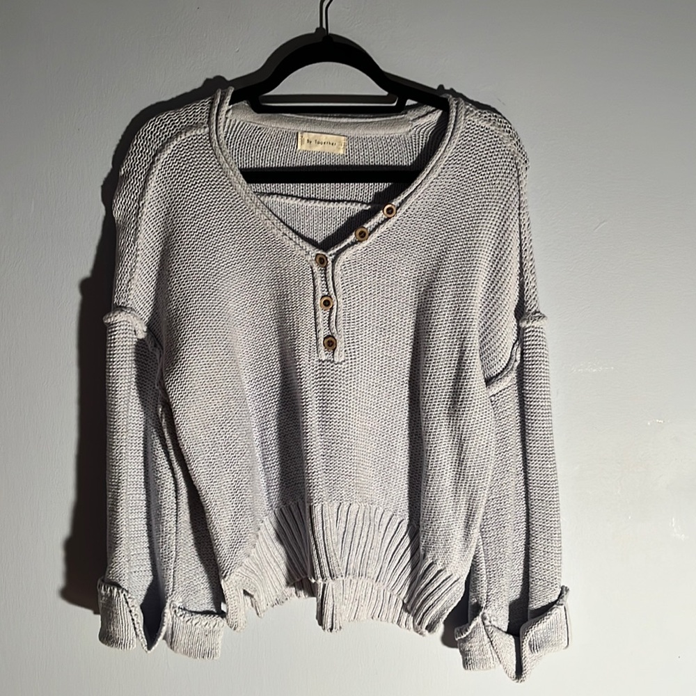 Blue/Gray Sweater